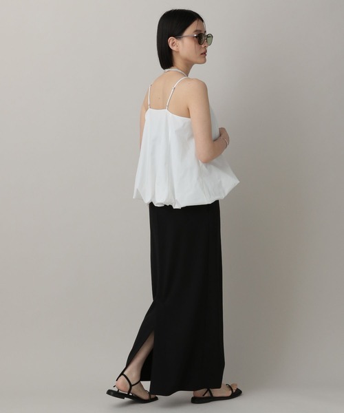 A part by（アパートバイ）の「バルーンセットアップ（セットアップ・レディース・オフホワイト/ブラック・FREE）」の9枚目の写真