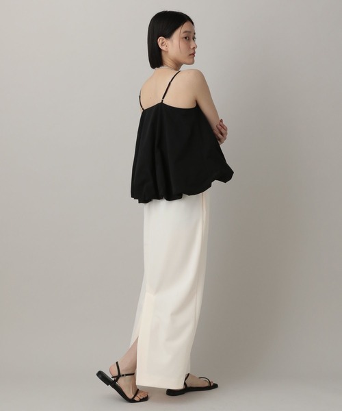 A part by（アパートバイ）の「バルーンセットアップ（セットアップ・レディース・オフホワイト/ブラック・FREE）」の5枚目の写真