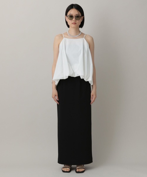 A part by（アパートバイ）の「バルーンセットアップ（セットアップ・レディース・オフホワイト/ブラック・FREE）」の12枚目の写真