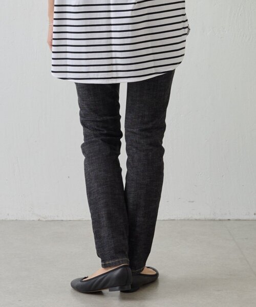 BEARDSLEY（ビアズリー）の「デニムパギンス（紐付き）（デニムパンツ・レディース・ブルー/ブラック/インディゴブルー/グレー・0/1/2）」の7枚目の写真