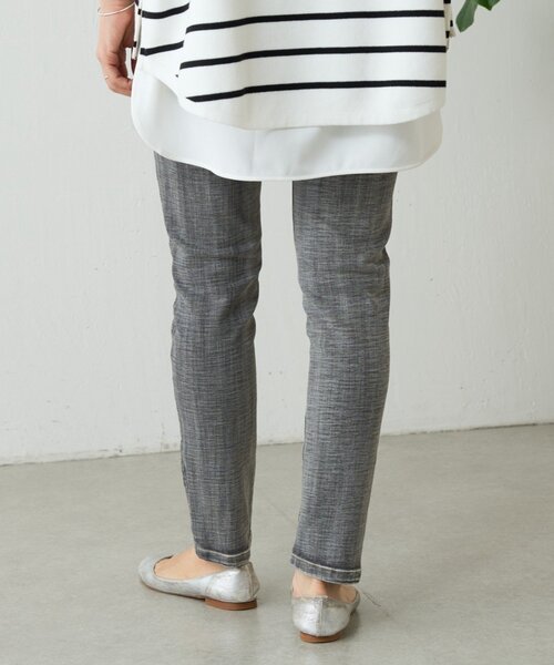 BEARDSLEY（ビアズリー）の「デニムパギンス（紐付き）（デニムパンツ・レディース・ブルー/ブラック/インディゴブルー/グレー・0/1/2）」の6枚目の写真