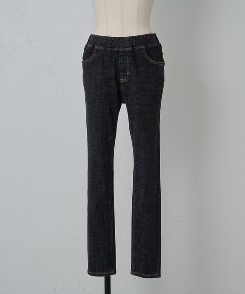 BEARDSLEY（ビアズリー）の「デニムパギンス（紐付き）（デニムパンツ・レディース・ブルー/ブラック/インディゴブルー/グレー・0/1/2）」の18枚目の写真