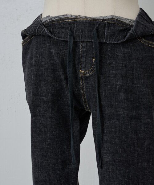 BEARDSLEY（ビアズリー）の「デニムパギンス（紐付き）（デニムパンツ・レディース・ブルー/ブラック/インディゴブルー/グレー・0/1/2）」の19枚目の写真