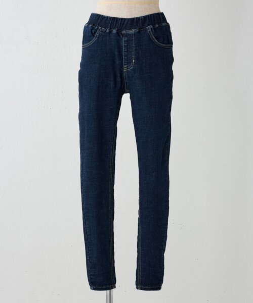 BEARDSLEY（ビアズリー）の「デニムパギンス（紐付き）（デニムパンツ・レディース・ブルー/ブラック/インディゴブルー/グレー・0/1/2）」の21枚目の写真