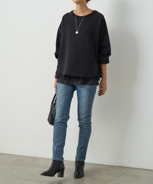 2/10(火)12時-追加予約》デニムパギンス（紐付き）《FRIPIER》（デニム