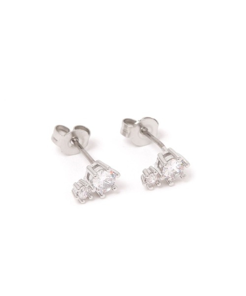 ツインコネクトビジューピアス / 497754（ピアス（両耳用