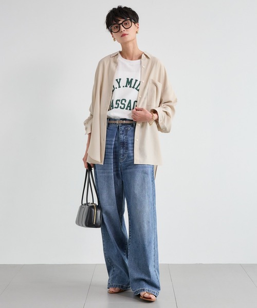 BARNYARDSTORM(バンヤードストーム)の「BARNYARDSTORM / 2WAYカシュクールデニム【JAPAN FABRIC】(デニムパンツ・レディース・ブラック/インディゴブルー・S/M)」の21枚目の写真