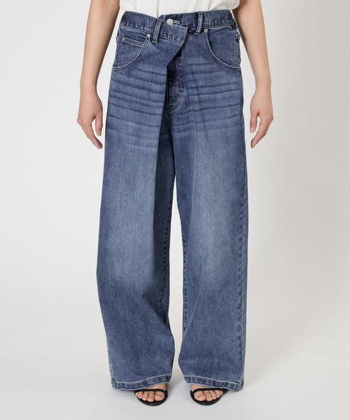 新品タグ付きバンヤードストーム2WAYカシュクールデニム セール】BARNYARDSTORM / 2WAYカシュクールデニム【JAPAN FABRIC