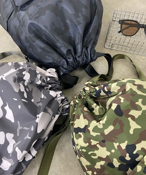 【新品】カモフラージュデザインリュック ESSENTIAL DESIGNS DESIGNS×PORTER エッセンシャルデザインズ