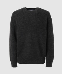 COMME des GARÇONS HOMME ウールニット セーター ブラック COMME des GARCONS HOMME / コムデギャルソン オム 80s