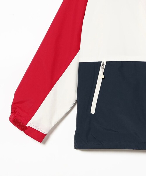 THE NORTH FACE（ザノースフェイス）の「THE NORTH FACE / ティー エヌエフ アトモス フィア ジャケット 2025FW（130～160cm）（ブルゾン・キッズ・レッド/ネイビー・150/130/160/140）」の8枚目の写真