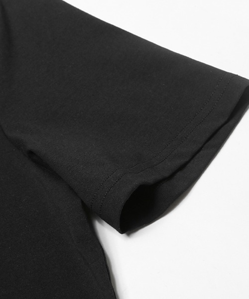 LA POMME petit(ラポミ・プチ)の「Embroidery Monogramme Chic T(Tシャツ/カットソー・レディース・パープル/ピンク/グリーン・SMALL/MEDIUM/LARGE)」の7枚目の写真