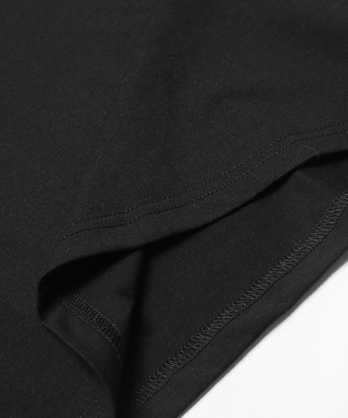 LA POMME petit(ラポミ・プチ)の「Embroidery Monogramme Chic T(Tシャツ/カットソー・レディース・パープル/ピンク/グリーン・SMALL/MEDIUM/LARGE)」の8枚目の写真