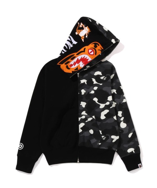 CITY CAMO TIGER SHARK FULL ZIP HOODIE（パーカー）｜A BATHING