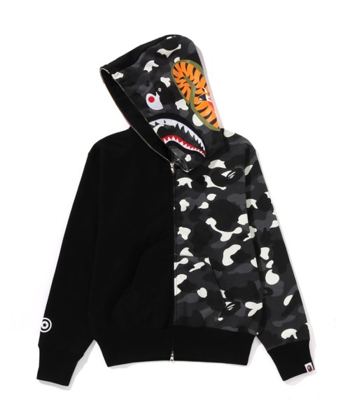a bathing ape BAPE ジップパーカー CITY CAMO TIGER SHARK FULL ZIP HOODIE（パーカー）｜A BATHING
