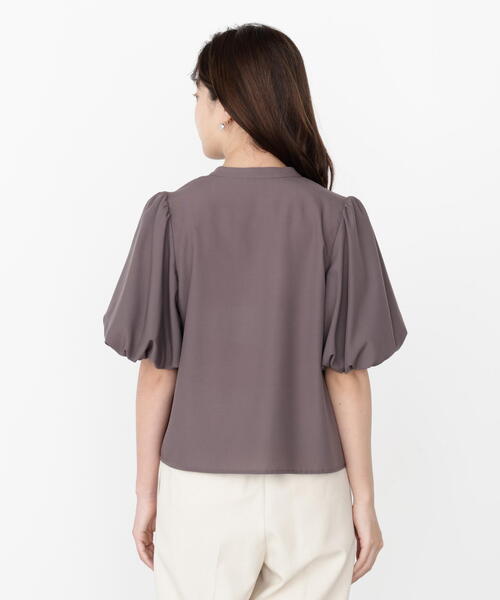 PROPORTION BODY DRESSING（プロポーションボディドレッシング）の「＜ウォッシャブル＞バルーンタックブラウス / 1215210802（シャツ/ブラウス・レディース・ブルー/グレー/ダークグレー・FREE）」の15枚目の写真