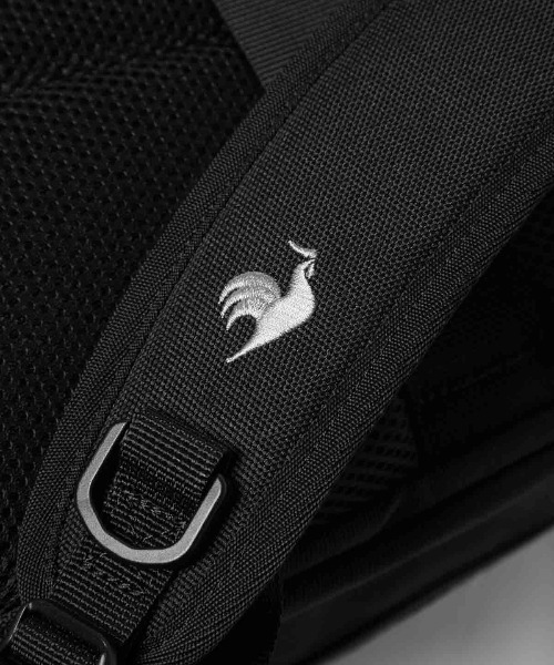 le coq sportif(ルコックスポルティフ)の「【ルコックスポルティフ】通勤通学CORDURA生地バックパック(バックパック/リュック・メンズ・ブラック・F)」の14枚目の写真