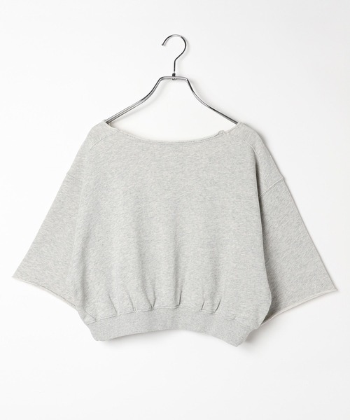 PAGEBOY(ページボーイ)の「リメイクライクカレッジ(半袖)(Tシャツ/カットソー・レディース・ダークブラウン/チャコールグレー/グレー・FREE)」の8枚目の写真