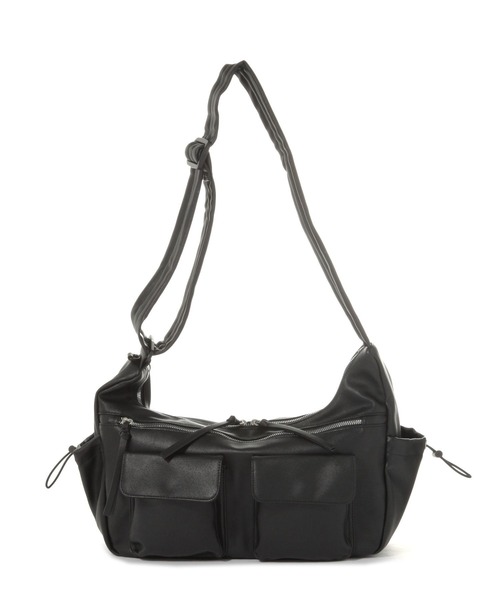 studio CLIP（スタディオクリップ）の「からだよろこぶフェイクレザーショルダーバッグ（ショルダーバッグ・レディース・ブラック/アイボリー/その他2/ブラウン・FREE）」の2枚目の写真