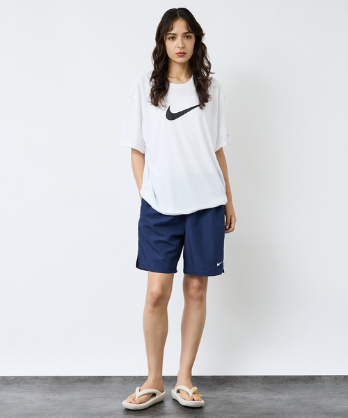 NIKE（ナイキ）の「【NIKE/ナイキ】水陸両用 半袖ラッシュガード/Tシャツ UVケア コットンライクスニーカーボックス/ハイドロガード/セットアップ（Tシャツ/カットソー・メンズ・ホワイト/ベージュ/ブラック・M/L/XL）」の5枚目の写真