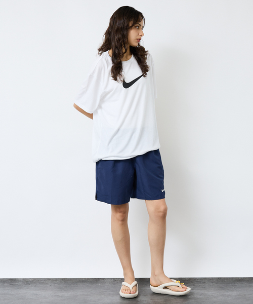 NIKE（ナイキ）の「【NIKE/ナイキ】水陸両用 半袖ラッシュガード/Tシャツ UVケア コットンライクスニーカーボックス/ハイドロガード/セットアップ（Tシャツ/カットソー・メンズ・ホワイト/ベージュ/ブラック・M/L/XL）」の6枚目の写真