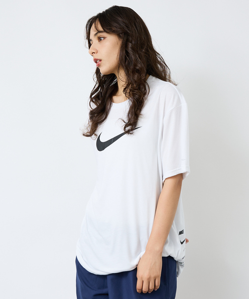 NIKE（ナイキ）の「【NIKE/ナイキ】水陸両用 半袖ラッシュガード/Tシャツ UVケア コットンライクスニーカーボックス/ハイドロガード/セットアップ（Tシャツ/カットソー・メンズ・ホワイト/ベージュ/ブラック・M/L/XL）」の7枚目の写真
