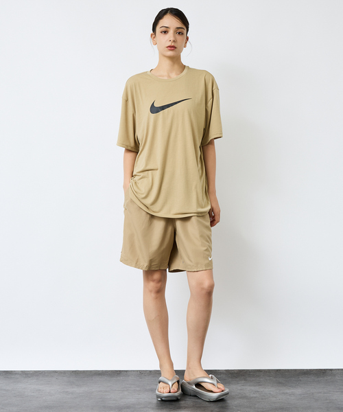 NIKE（ナイキ）の「【NIKE/ナイキ】水陸両用 半袖ラッシュガード/Tシャツ UVケア コットンライクスニーカーボックス/ハイドロガード/セットアップ（Tシャツ/カットソー・メンズ・ホワイト/ベージュ/ブラック・M/L/XL）」の10枚目の写真