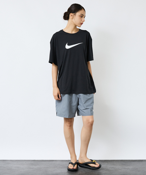 NIKE（ナイキ）の「【NIKE/ナイキ】水陸両用 半袖ラッシュガード/Tシャツ UVケア コットンライクスニーカーボックス/ハイドロガード/セットアップ（Tシャツ/カットソー・メンズ・ホワイト/ベージュ/ブラック・M/L/XL）」の15枚目の写真