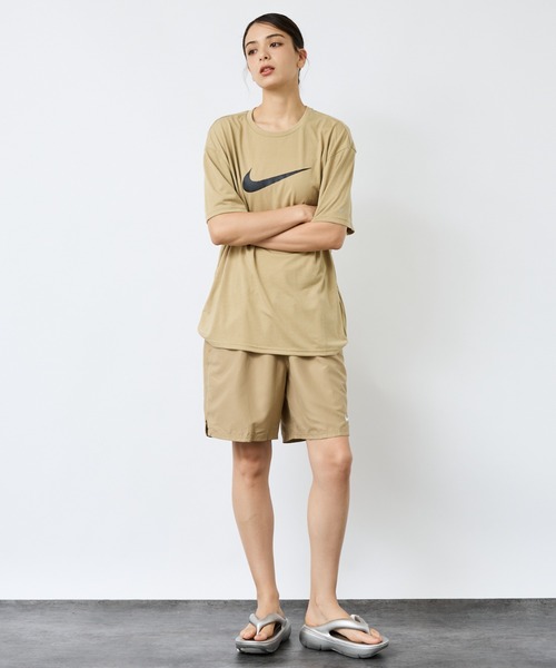 NIKE(ナイキ)の「【NIKE/ナイキ】水陸両用 半袖ラッシュガード/Tシャツ UVケア コットンライクスニーカーボックス/ハイドロガード/セットアップ(Tシャツ/カットソー・メンズ・ホワイト/ベージュ/ブラック/サックスブルー/グレー・M/L/XL)」の21枚目の写真