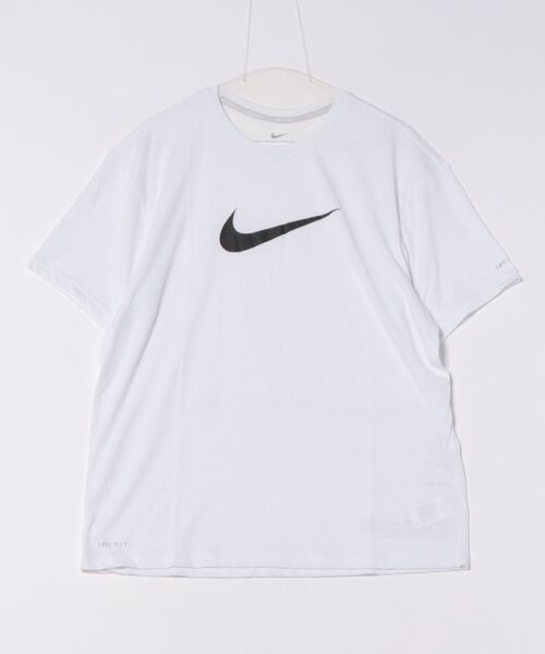 NIKE(ナイキ)の「【NIKE/ナイキ】水陸両用 半袖ラッシュガード/Tシャツ UVケア コットンライクスニーカーボックス/ハイドロガード/セットアップ(Tシャツ/カットソー・メンズ・ホワイト/ベージュ/ブラック/サックスブルー/グレー・M/L/XL)」の16枚目の写真