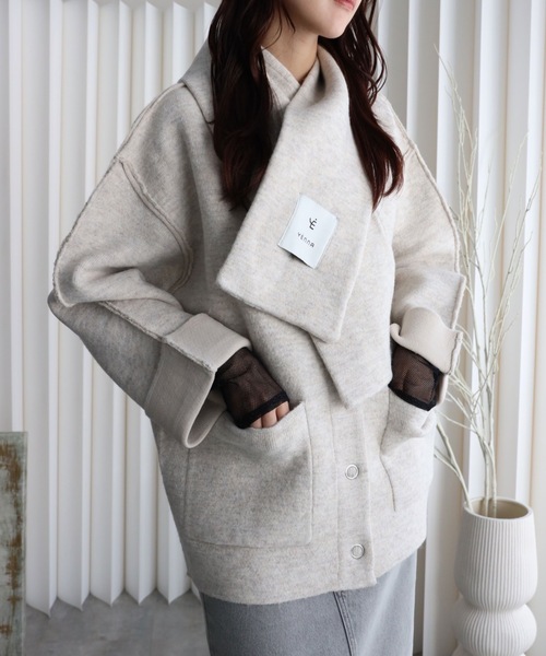 model：164cm. 着用サイズ：FREE