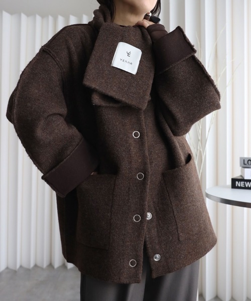 model：155cm. 着用サイズ：FREE
