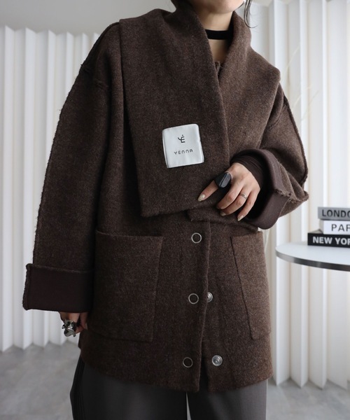 model：155cm. 着用サイズ：FREE