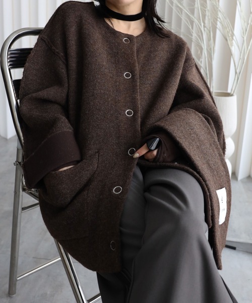 model：155cm. 着用サイズ：FREE