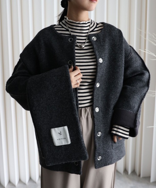 model：164cm. 着用サイズ：FREE