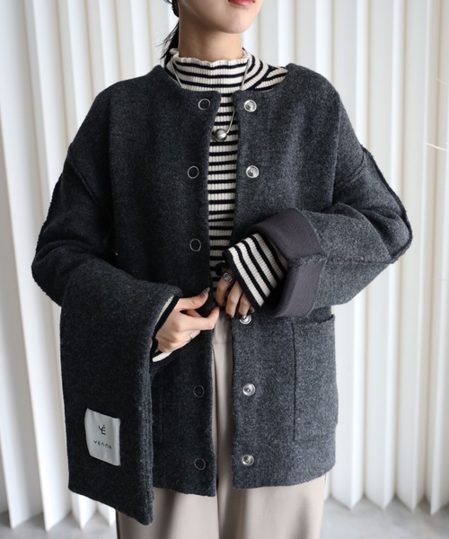 model：164cm. 着用サイズ：FREE