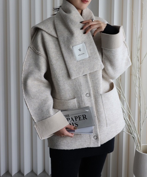 model：164cm. 着用サイズ：FREE