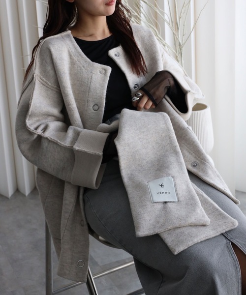 model：164cm. 着用サイズ：FREE