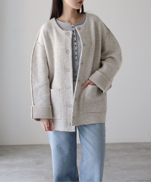 model：164cm. 着用サイズ：FREE