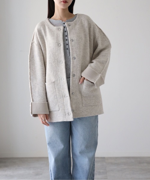 model：164cm. 着用サイズ：FREE