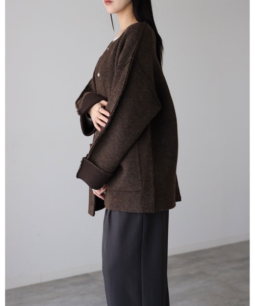 model：164cm. 着用サイズ：FREE