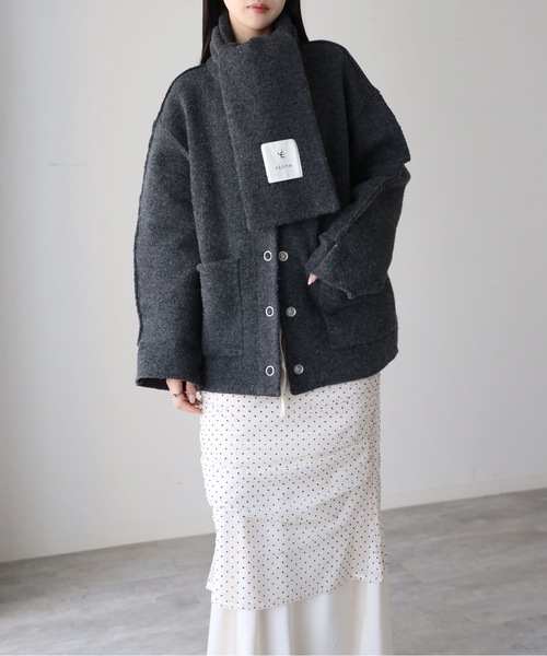model：164cm. 着用サイズ：FREE