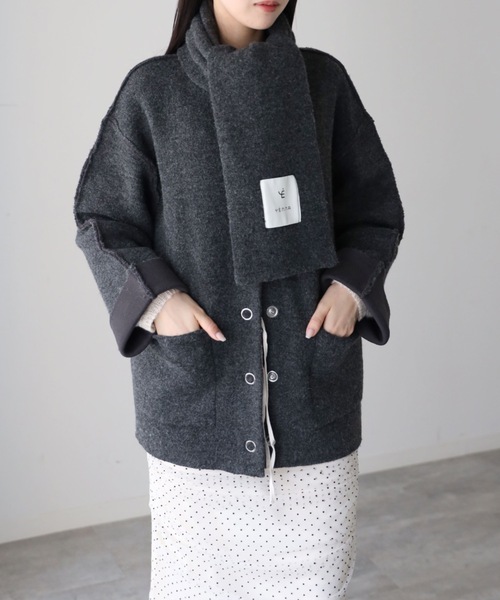 model：164cm. 着用サイズ：FREE