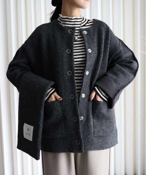 model：164cm. 着用サイズ：FREE