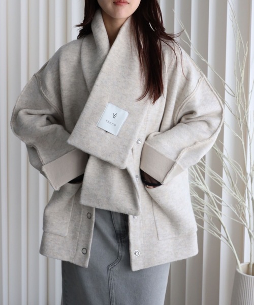 model：164cm. 着用サイズ：FREE