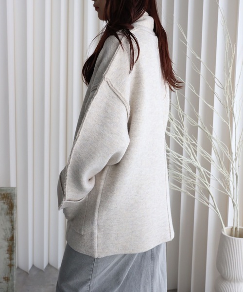 model：164cm. 着用サイズ：FREE