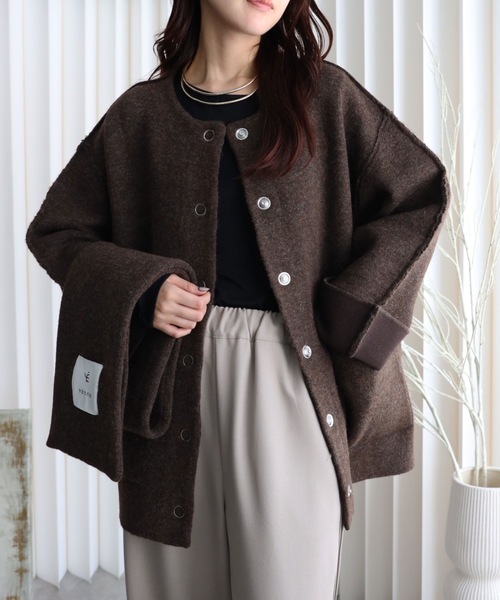 model：164cm. 着用サイズ：FREE