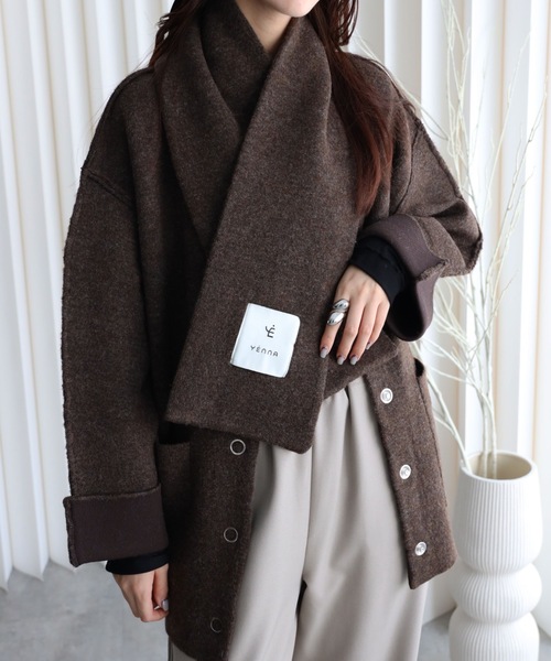model：164cm. 着用サイズ：FREE