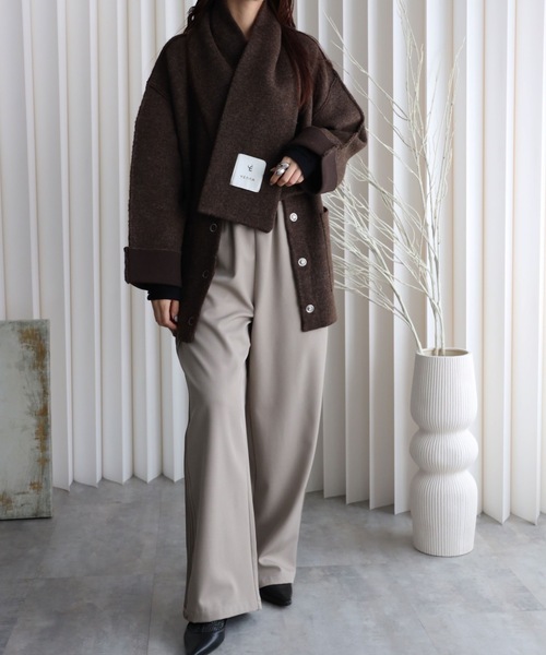 model：164cm. 着用サイズ：FREE