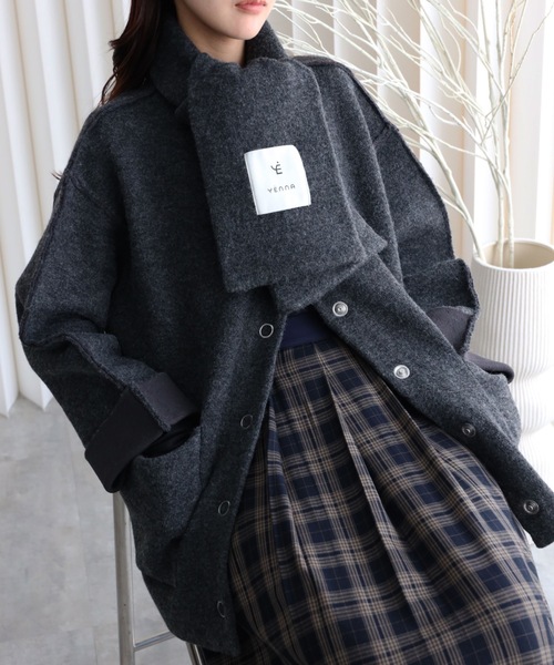 model：164cm. 着用サイズ：FREE